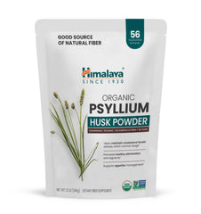 Himalaya Psyllium Husk Powder tub, organic fiber for daily regularity.