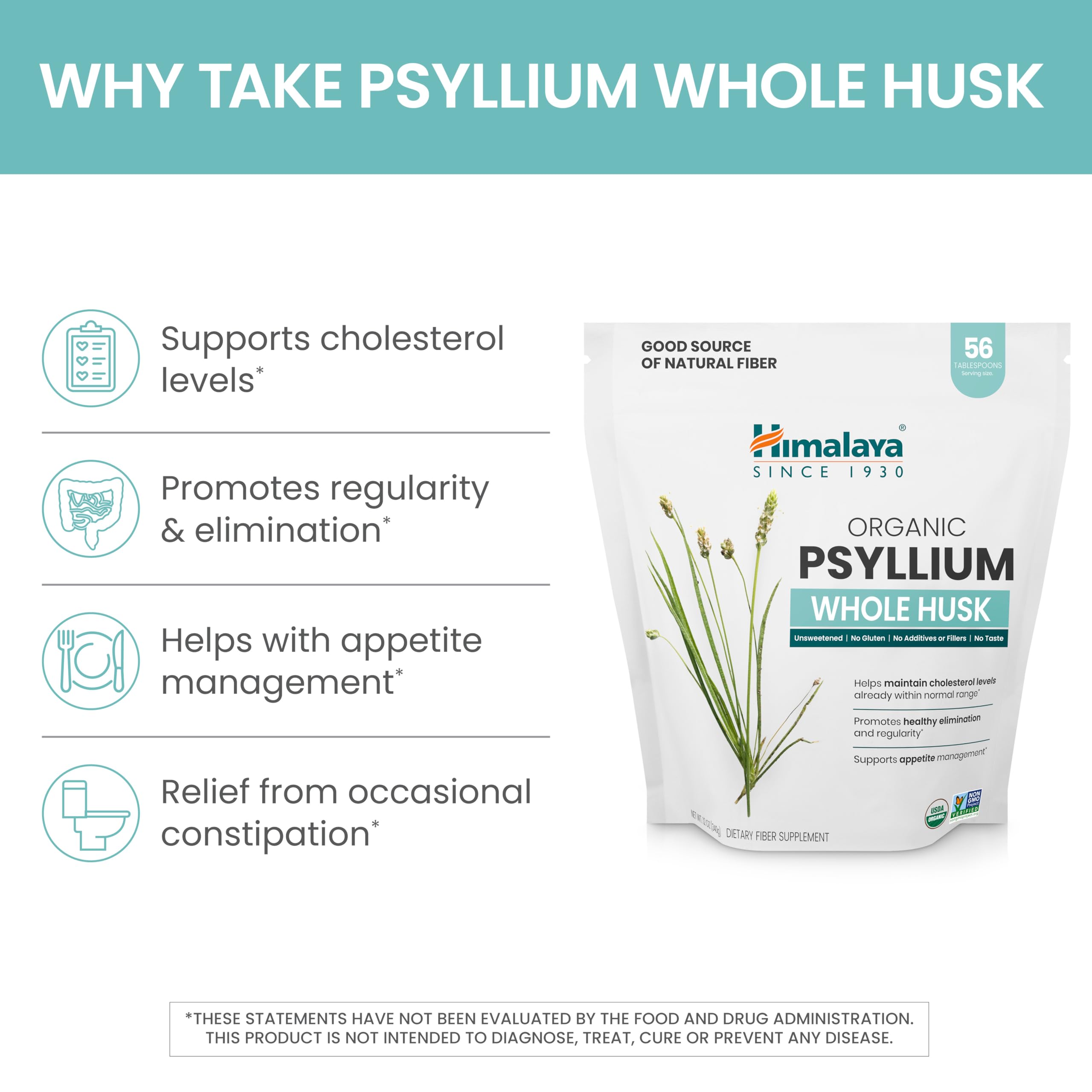 Himalaya Psyllium Whole Husk dissolving in water demonstrates quick hydration