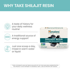 Himalaya Shilajit resin serving drops for easy dosing