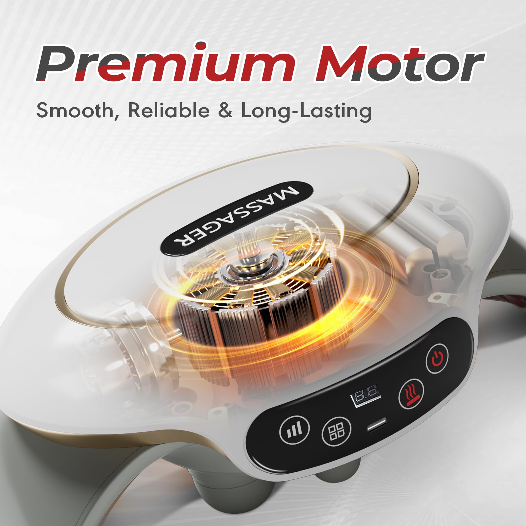 Himouta abdominal massager auto-shutoff for safety during sessions