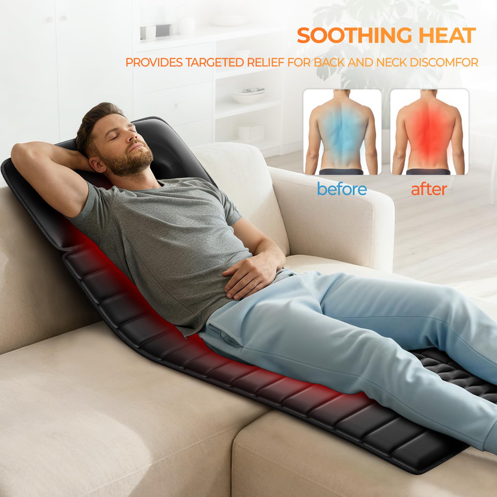 Himouta detachable neck massager focuses relief where tension builds, ideal for desk work.