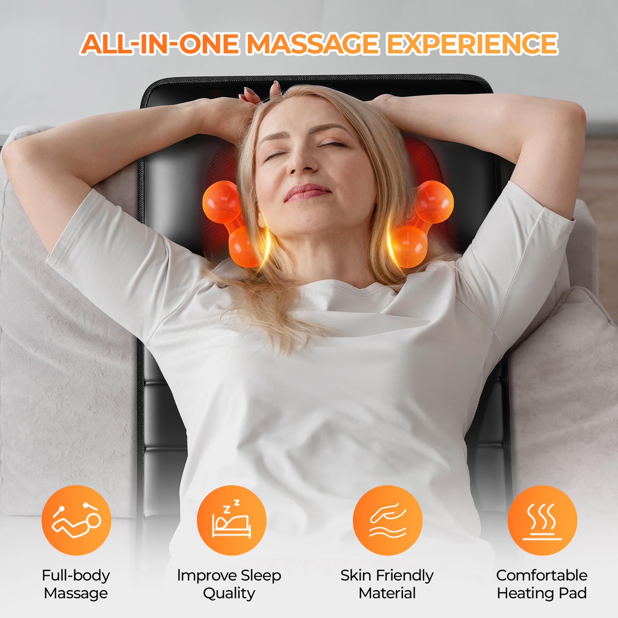 Himouta heating function soothes tired muscles after work or workouts.