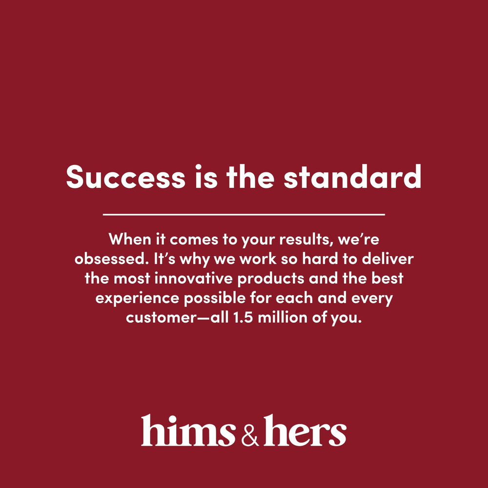 Brand packaging of Hims & Hers Biotin Builder Gummy reinforces trust