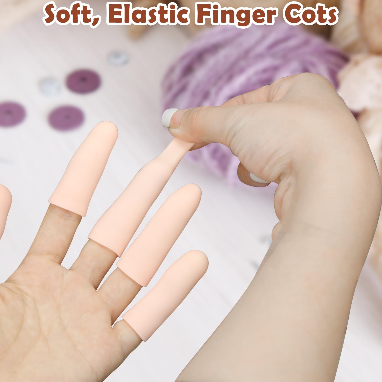 HINGTAI elastic finger protection stays secure during work
