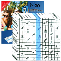 Hion tattoo aftercare bandage in transparent film for visibility and protection.