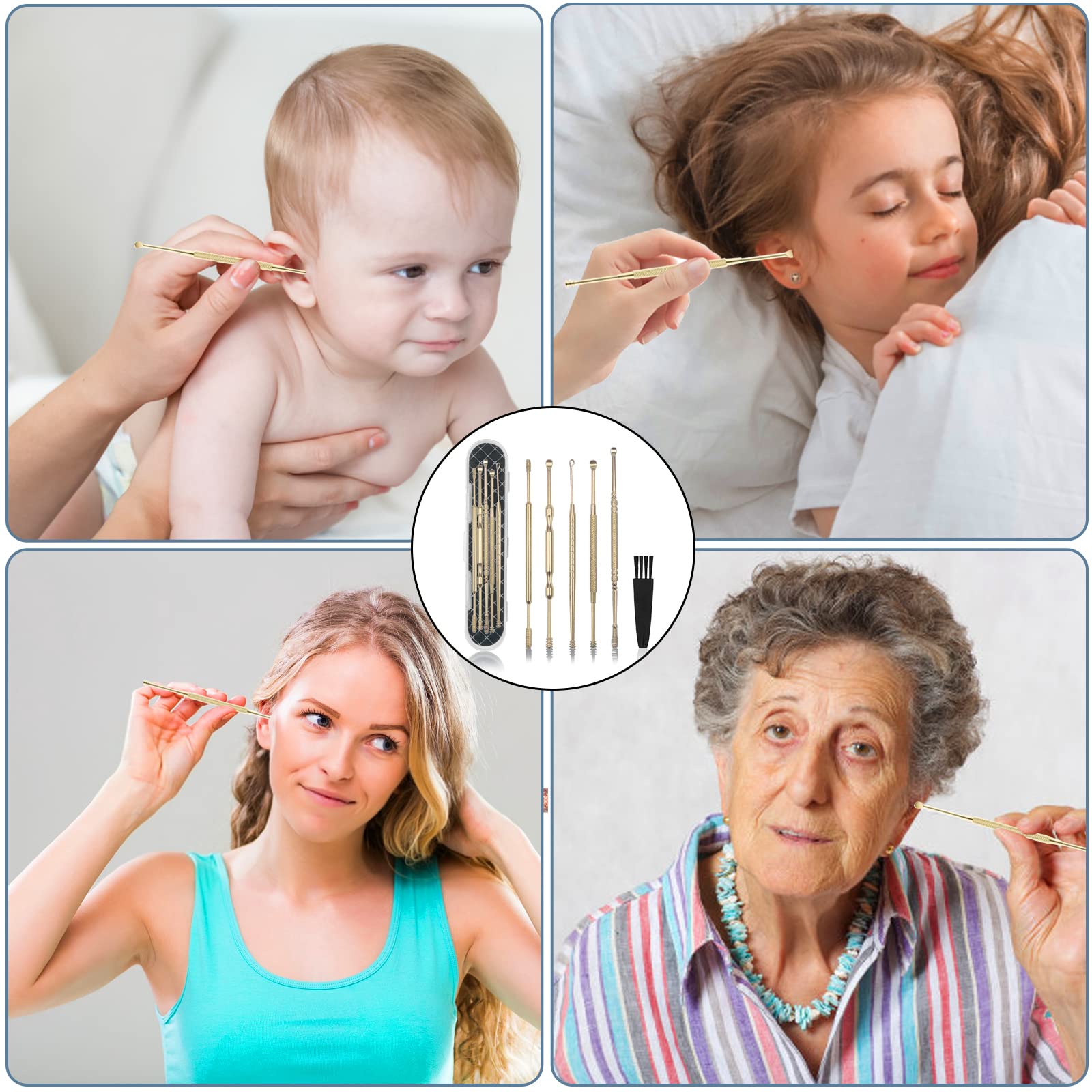 Hion travel-friendly ear kit ready for home and trips.