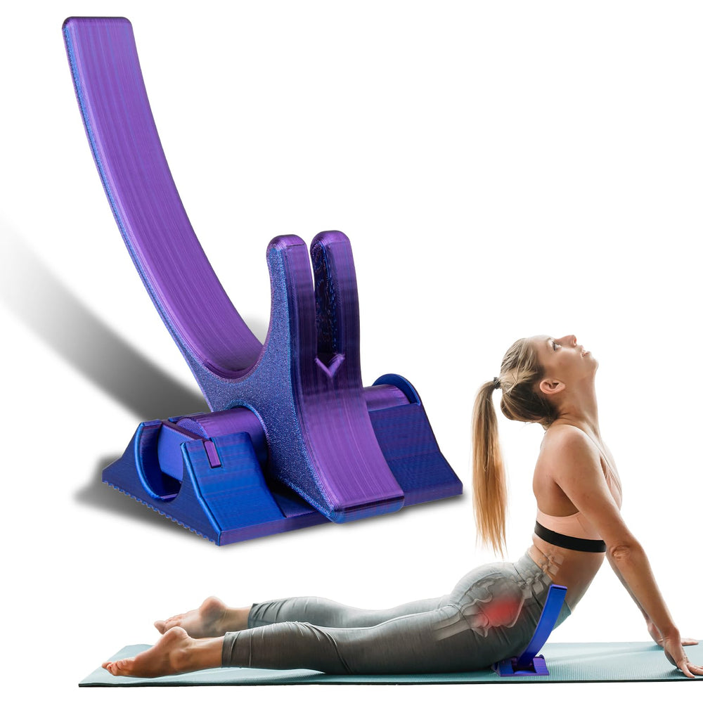 Hip Hook focuses on iliacus release to aid lower back comfort.