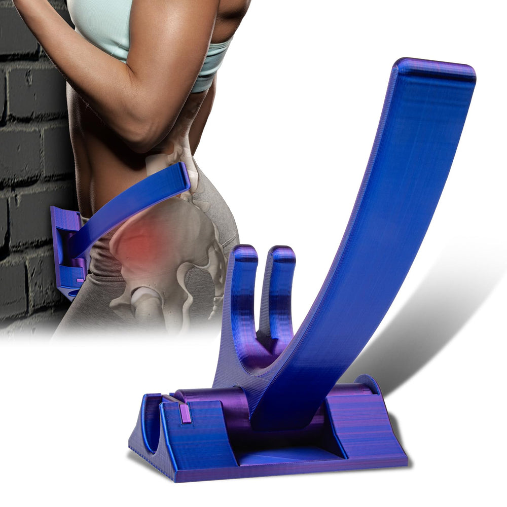Hip Hook Psoas Release Tool with ergonomic grip for targeted release.