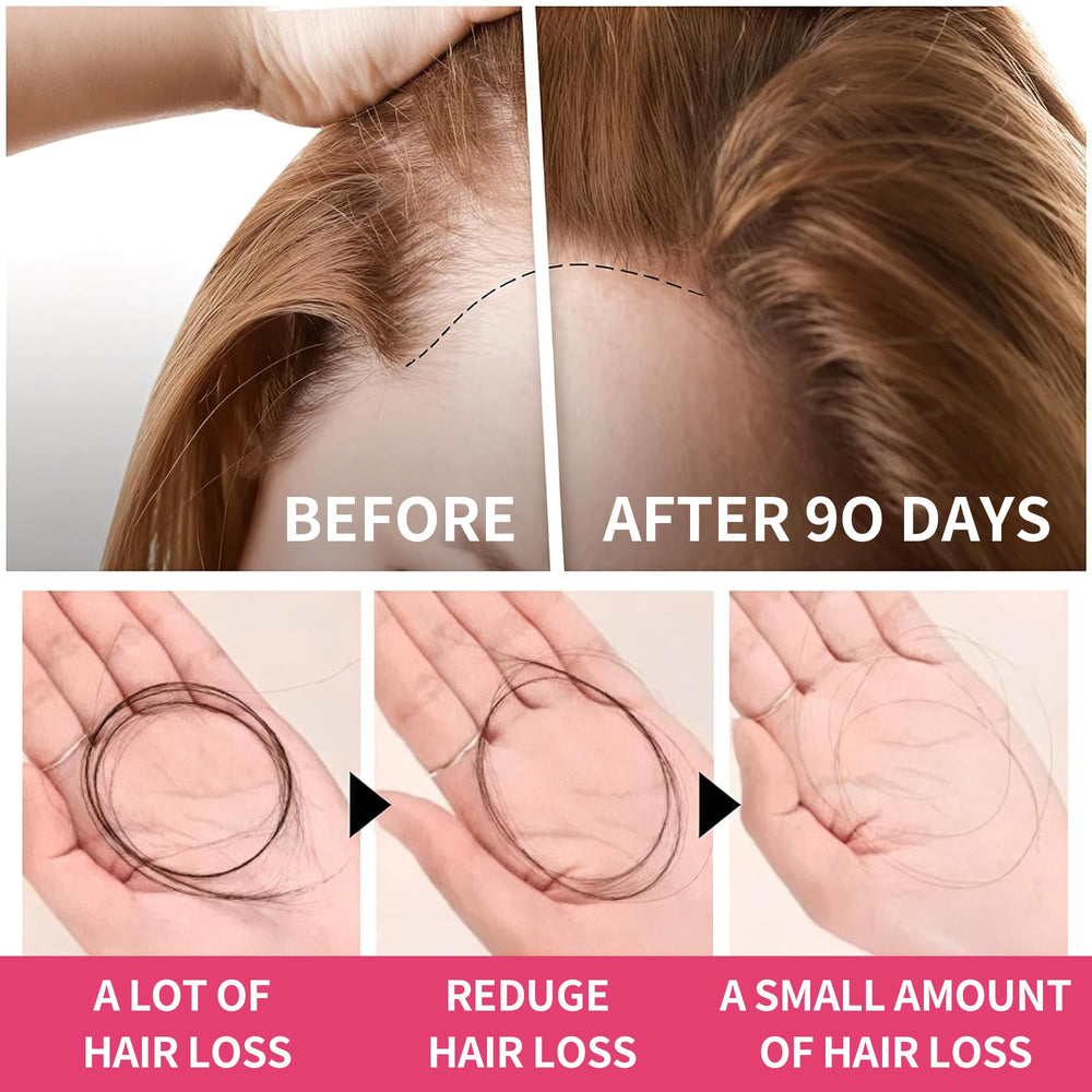 HiPlus bottle and two gummies suggest a simple daily routine for hair care.