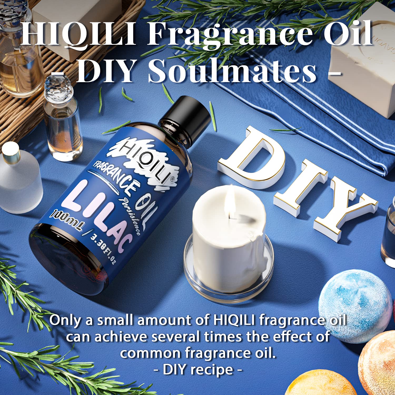 HIQILI goteo de fragancia lila para difusor y aromaterapia