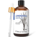 HIQILI Lemongrass Essential Oil – 100% Pure, 1.01 Fl Oz