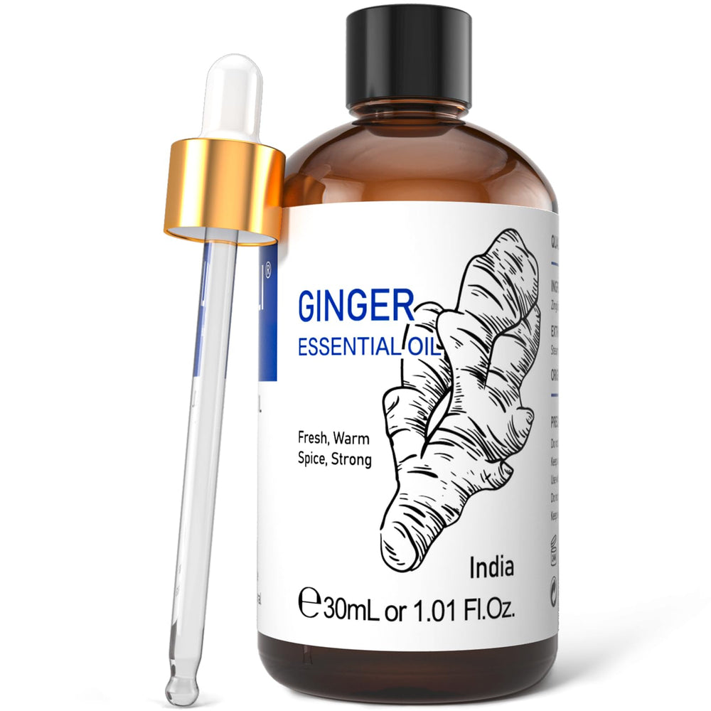 HIQILI aceite de jengibre en botella de 30 ml para uso diario
