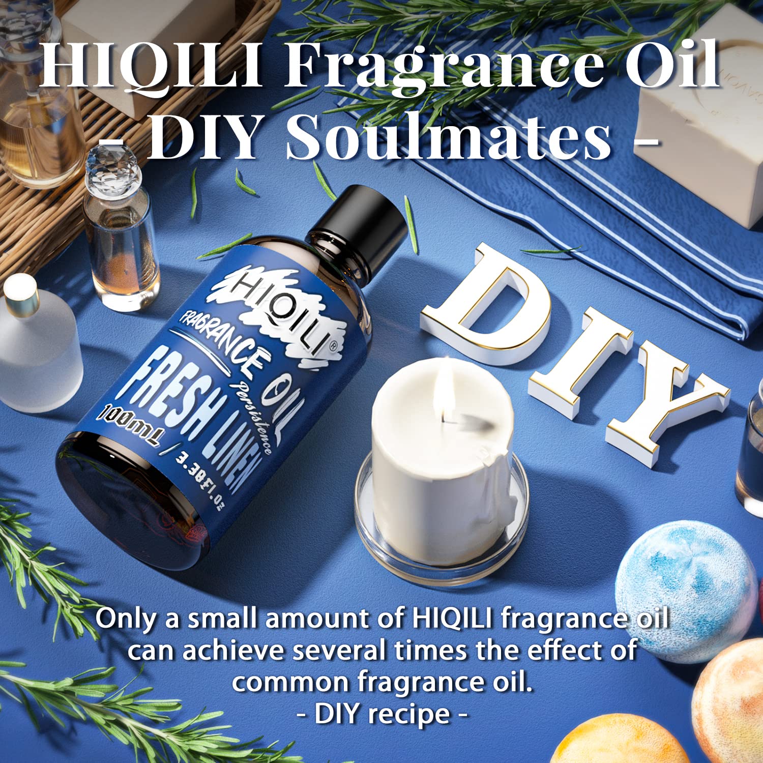 HIQILI amber glass bottle ensures safe storage and fragrance protection