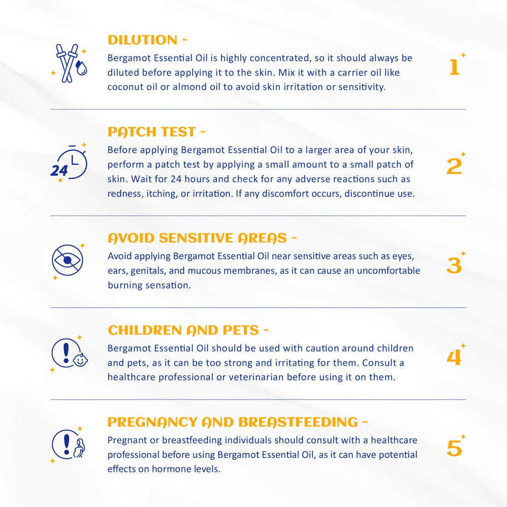 HIQILI Bergamota: aplicación suave para masaje corporal con aroma cítrico