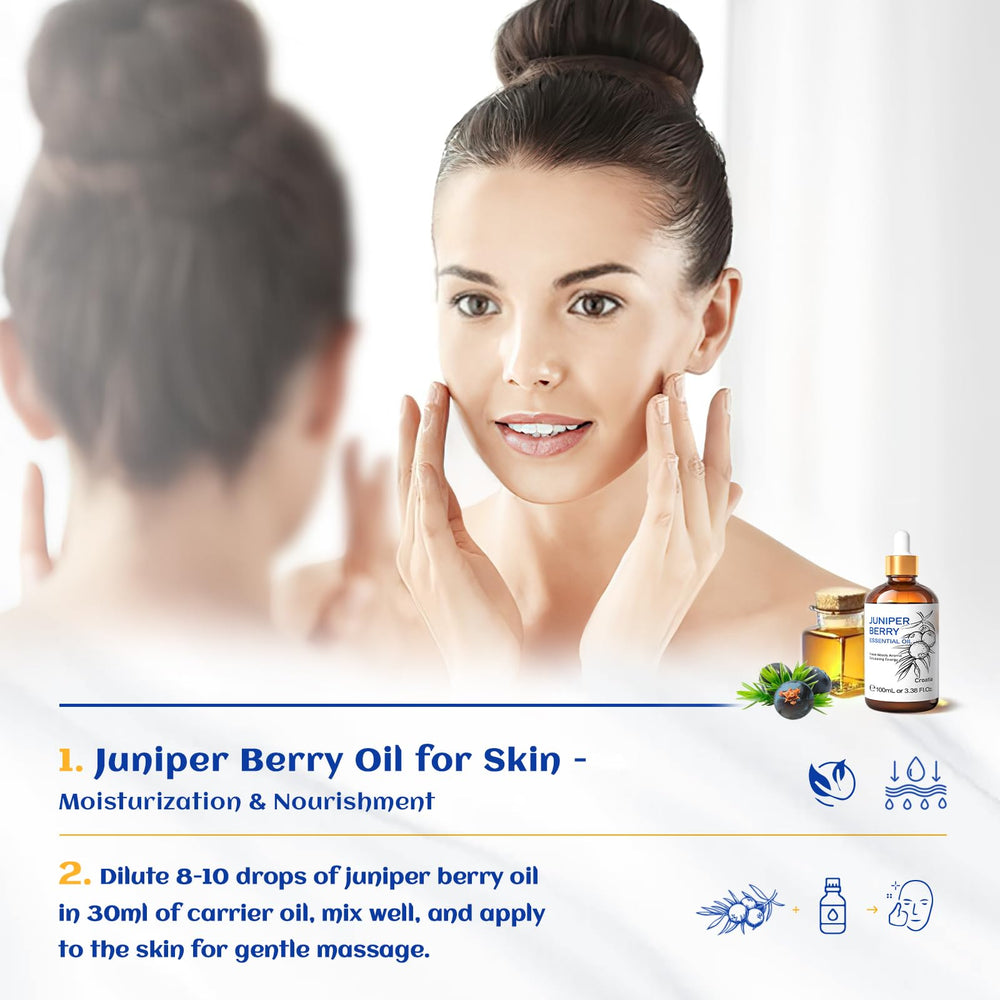 Berries and needles for HIQILI juniper oil steam-distilled aroma