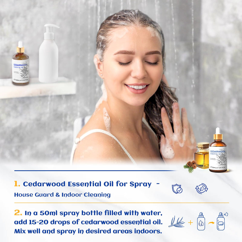 HIQILI Cedarwood oil amber bottle highlights storage and purity