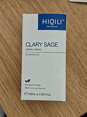 HIQILI Clary Sage Oil massage blend with carrier oil.