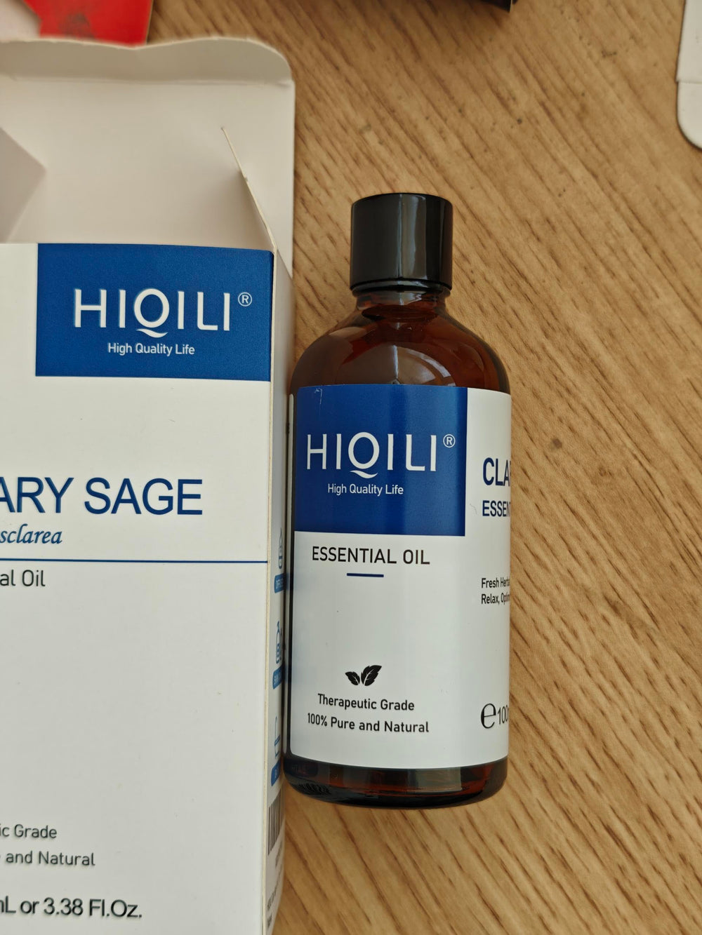 HIQILI Clary Sage Oil travel-pack 10ml.