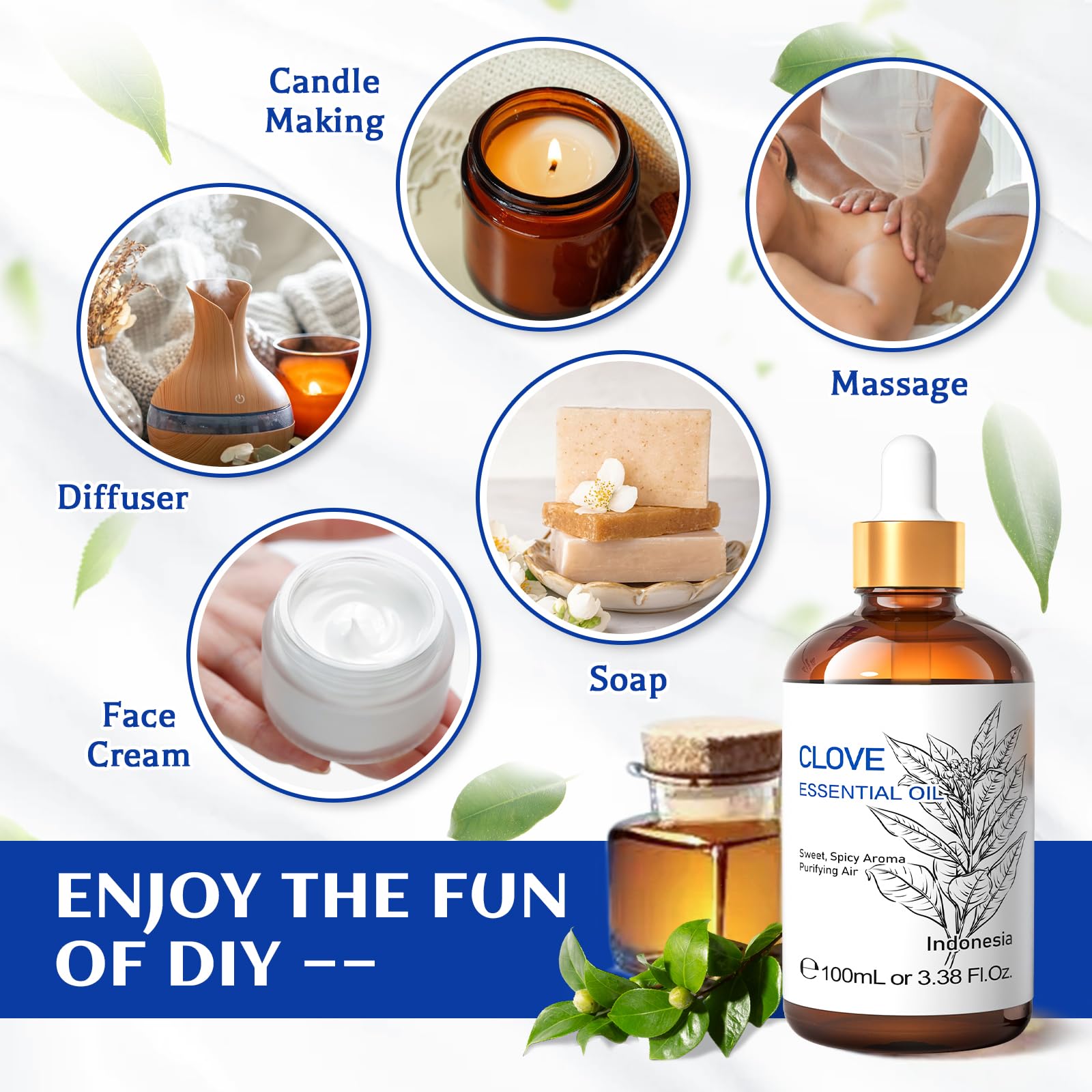 HIQILI clove oil for oral care application on gums