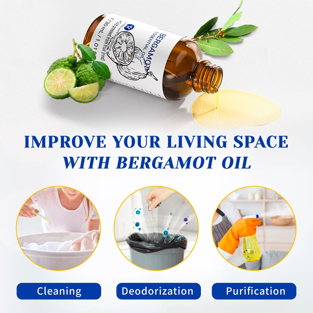 HIQILI Bergamota: difusor en casa para un aroma relajante