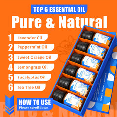 HIQILI Orange oil for diffusers, uplifting citrus note for rooms.