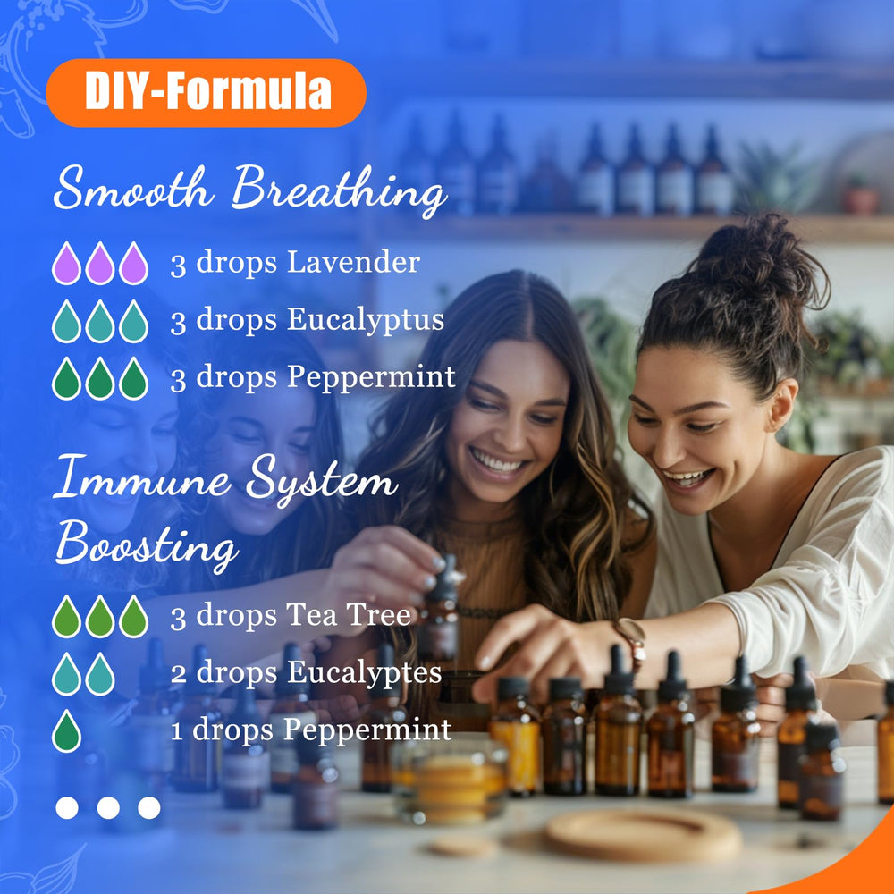 HIQILI Tea Tree oil for diffusers, versatile clean ambience.