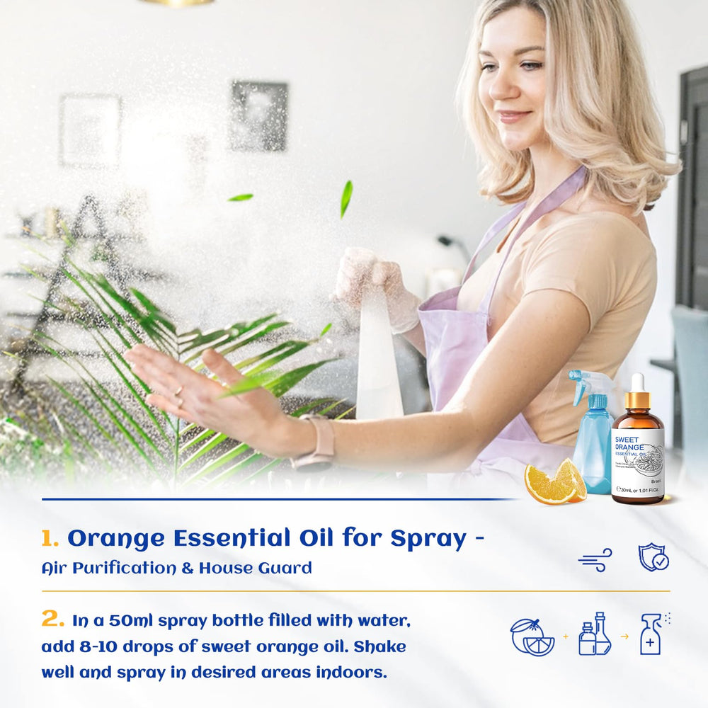 HIQILI etiqueta de aceite de naranja, información clara y segura