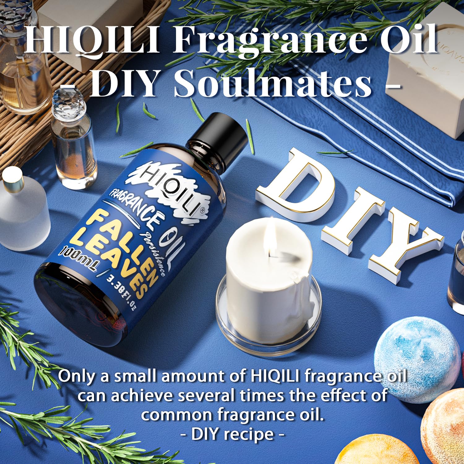 HIQILI fragrance oil diffuser drops for easy, long-lasting aroma in diffusers.