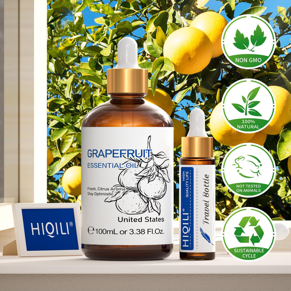 HIQILI Grapefruit essential oil in DIY candle making and fragrance projects