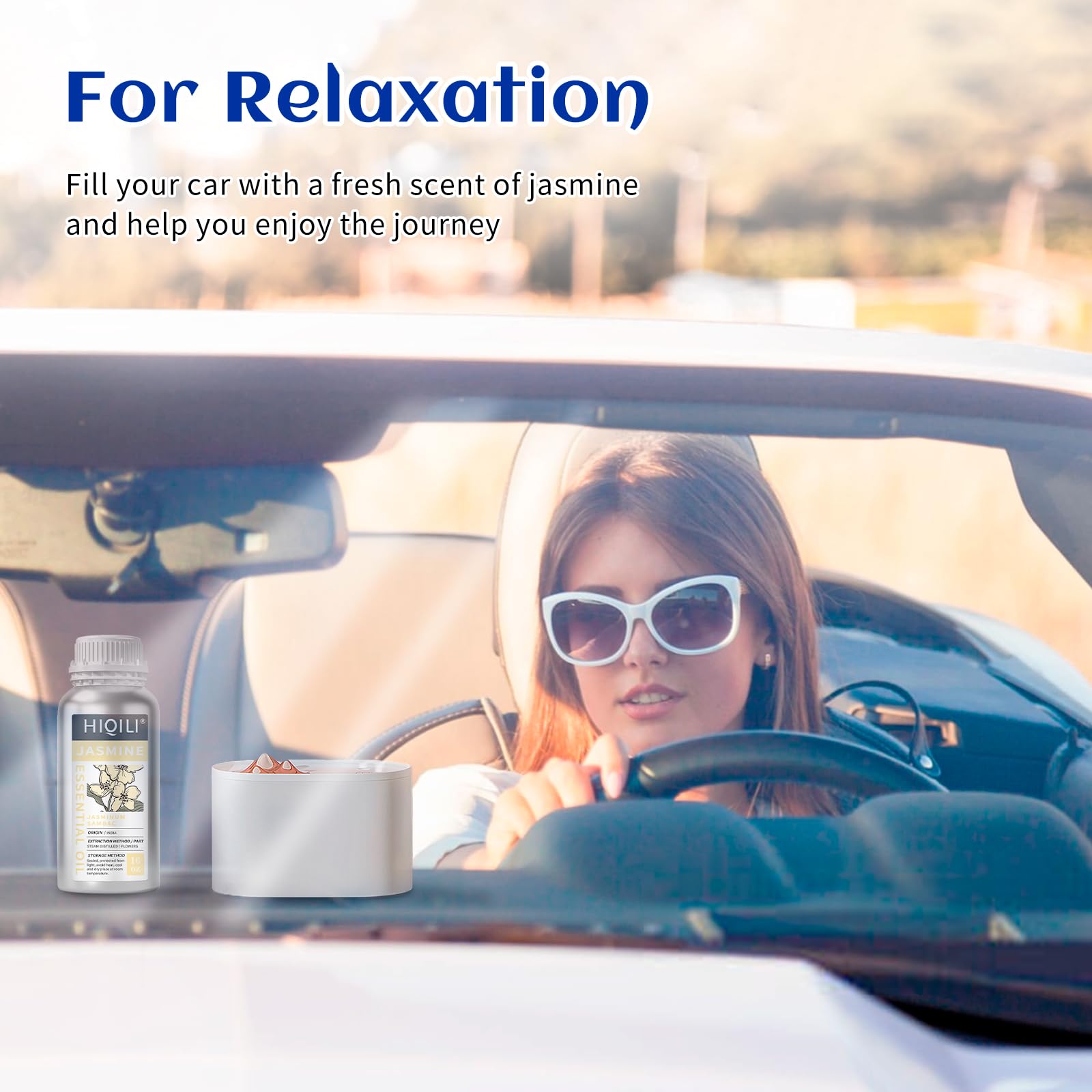 HIQILI Jasmine oil in bath for relaxing scent