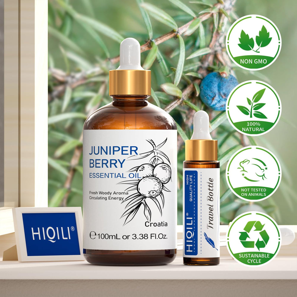 Precise dosing with HIQILI dropper for juniper oil
