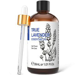 HIQILI lavender oil bottle for diffuse use, offering gentle relaxation and a calming scent.