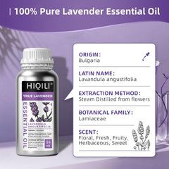 HIQILI lavender oil diffuser scene for a relaxing ambiance.
