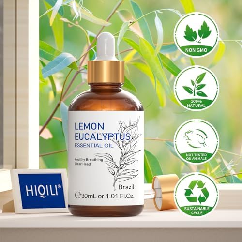 HIQILI Lemon Eucalyptus Oil for body massage with proper dilution.