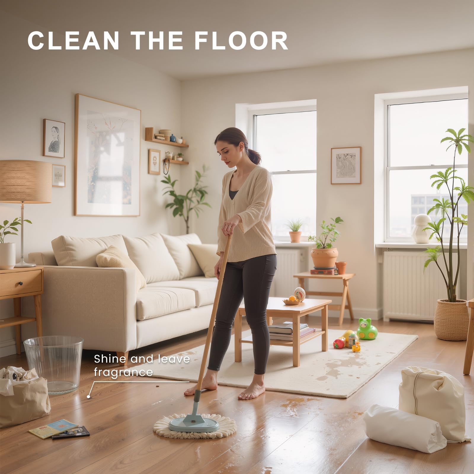HIQILI Lemon Essential Oil diffuser aroma boosts mood in a room.