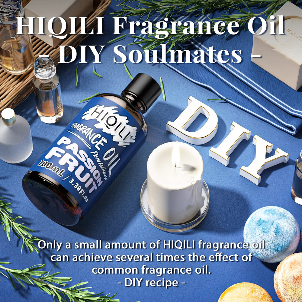 HIQILI fragrance oil diffuser scent adds fresh passion fruit notes to any space.