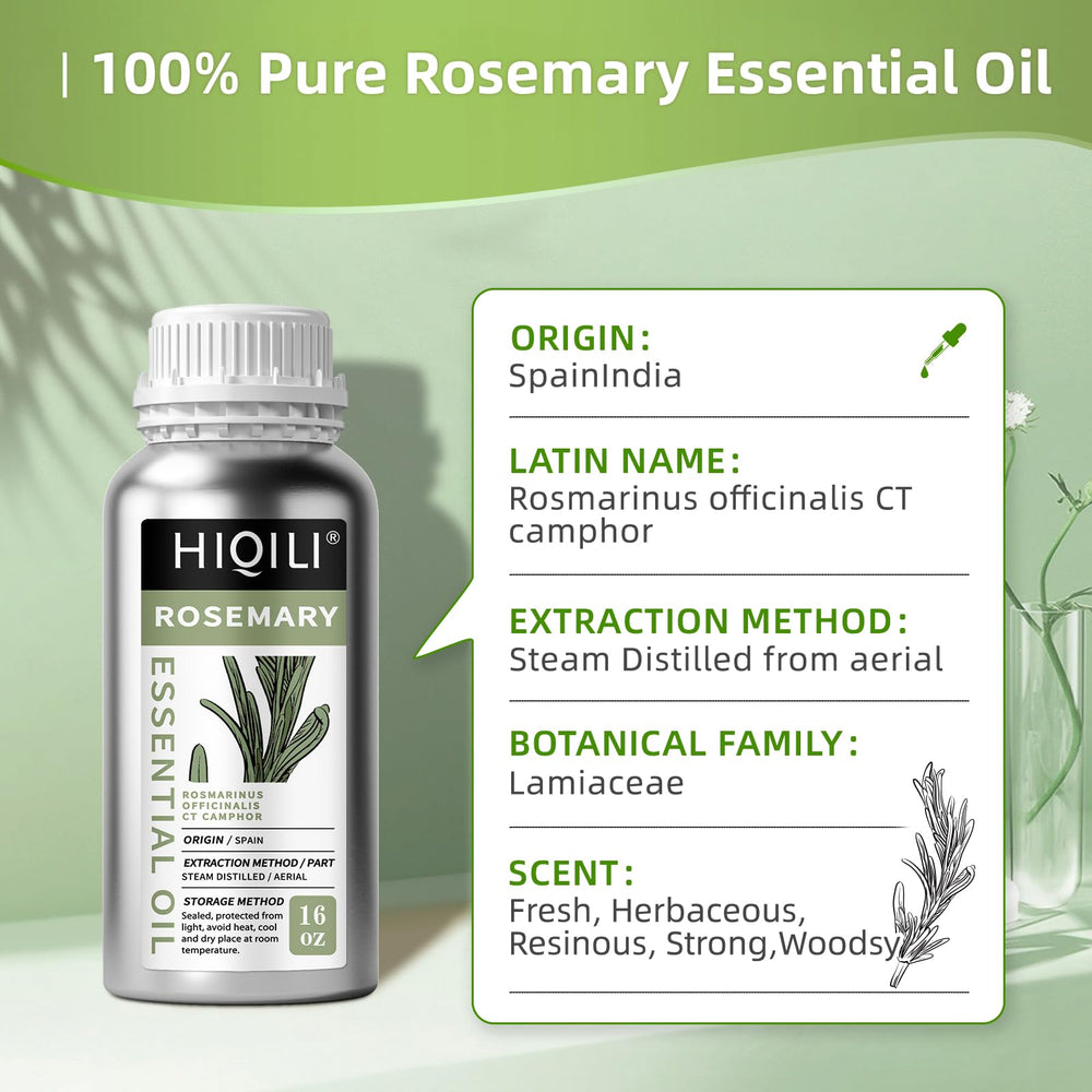 HIQILI Rosemary Oil DIY blends for personalized scents and cleaners
