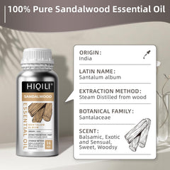 HIQILI sandalwood essential oil used in soap making for warm fragrance
