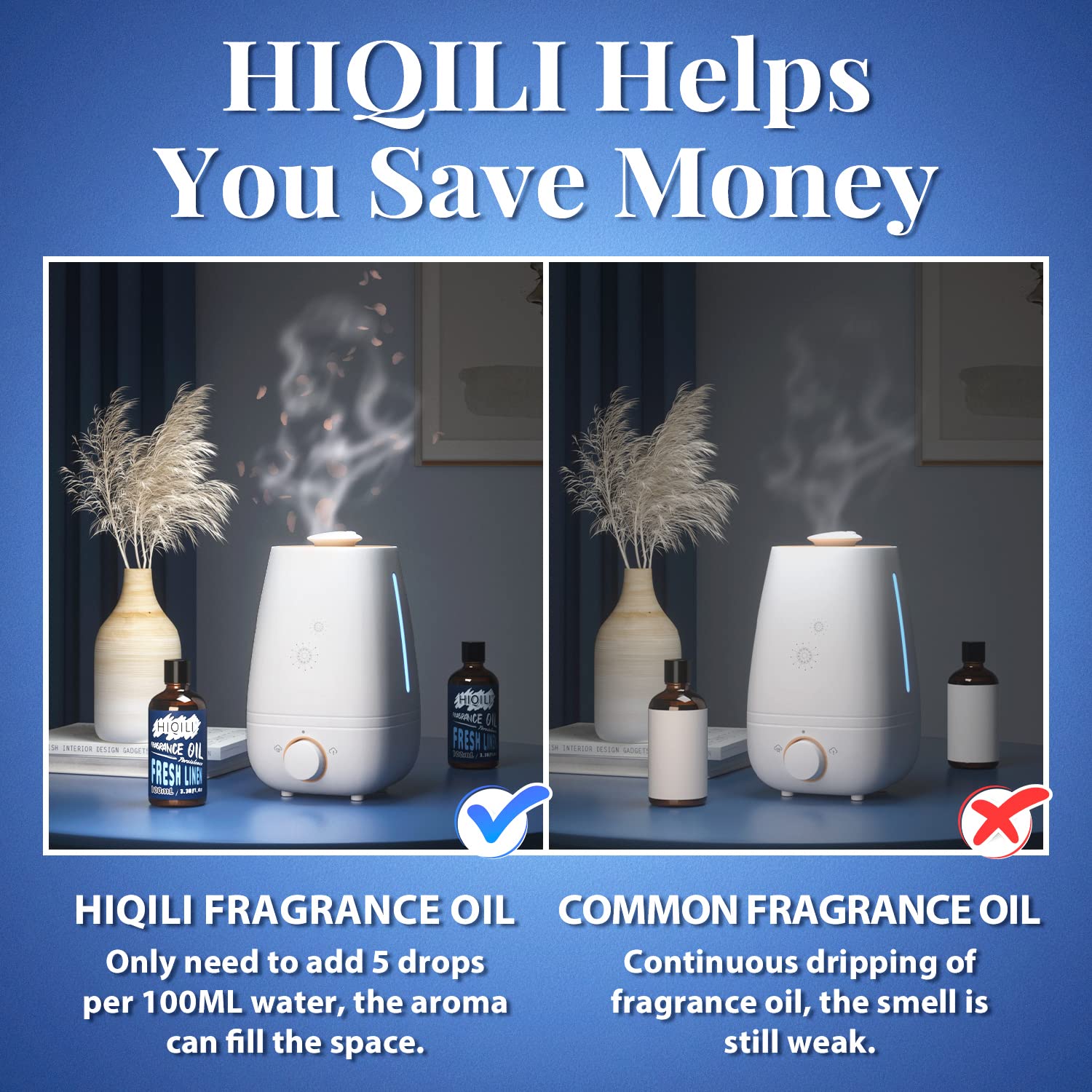 HIQILI car freshie for on-the-go scent enhancement