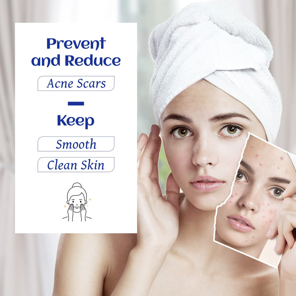 HIQILI Tea Tree Oil added to shampoo bottle suggesting scalp refreshment and fragrance
