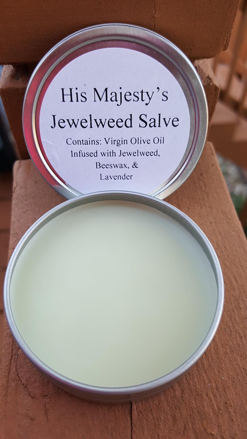His Majesty's Jewelweed Salve outdoors use supports comfort after activity
