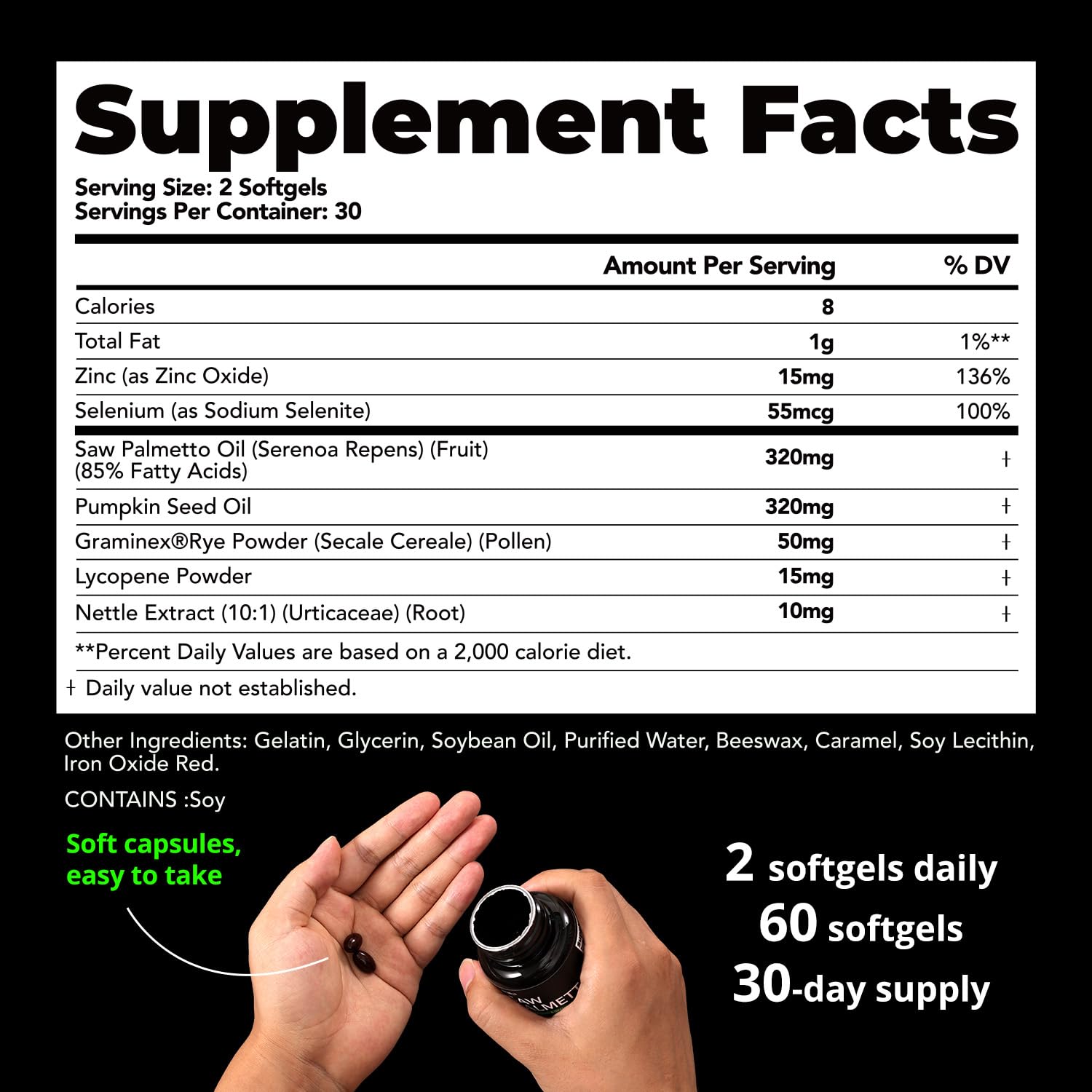 HiWell Absorfyx 60-softgel package in a portable bottle