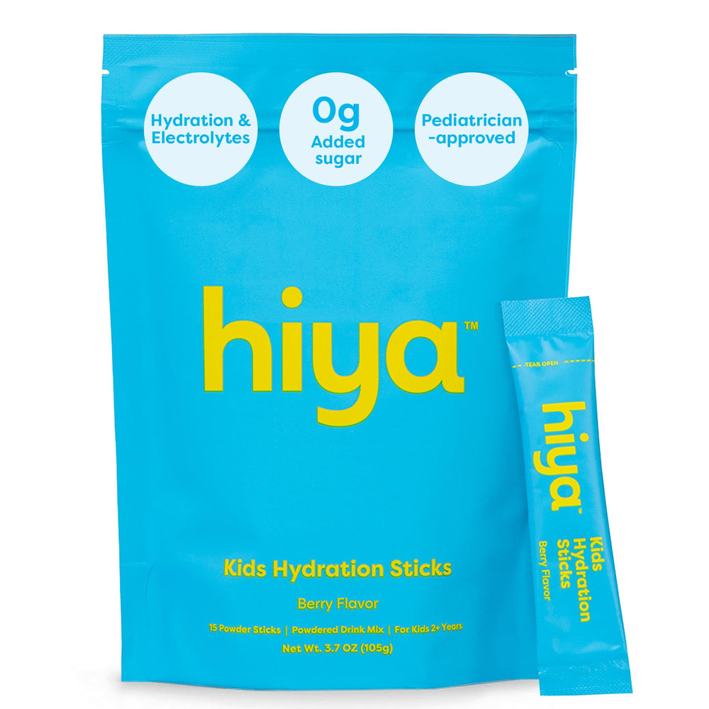 HIYA Kids Hydration stick-berry ready to mix offers tasty on-the-go hydration.