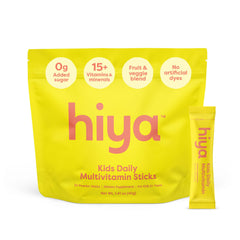 Hiya Kids Multivitamin packaging front with brand and nutrient promise