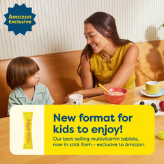 Hiya Kids Multivitamin stick dispensing for direct tongue use