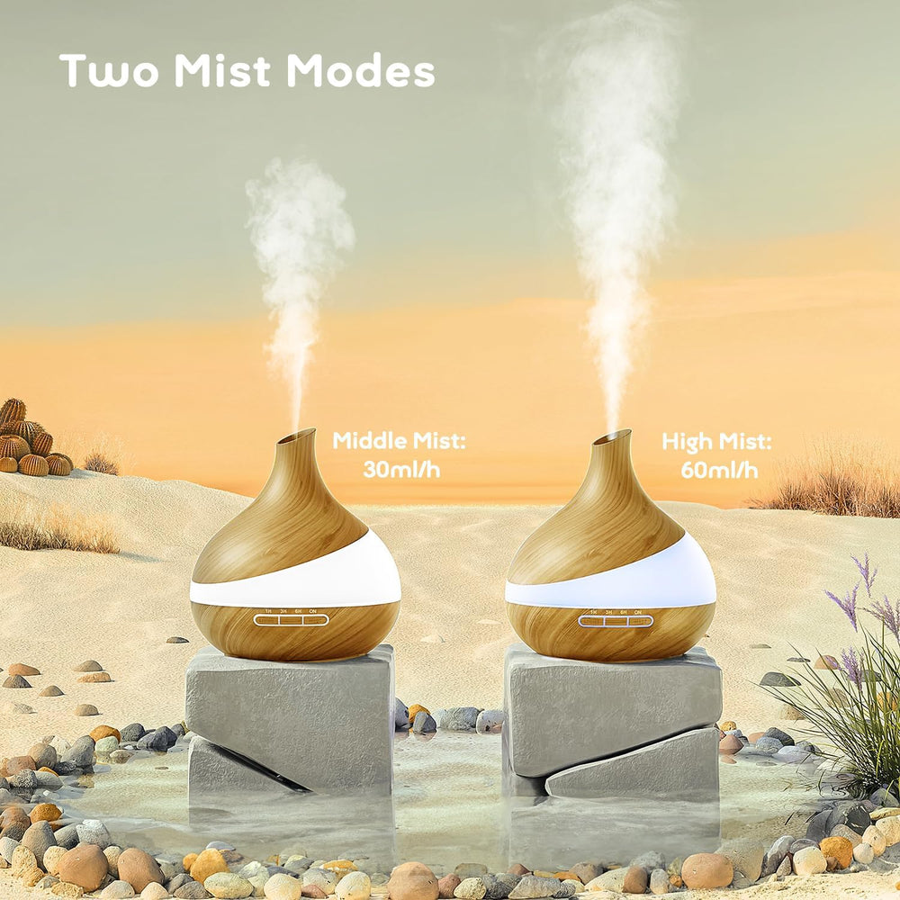 HJTHJT diffuser offering two mist modes suitable for different spaces.