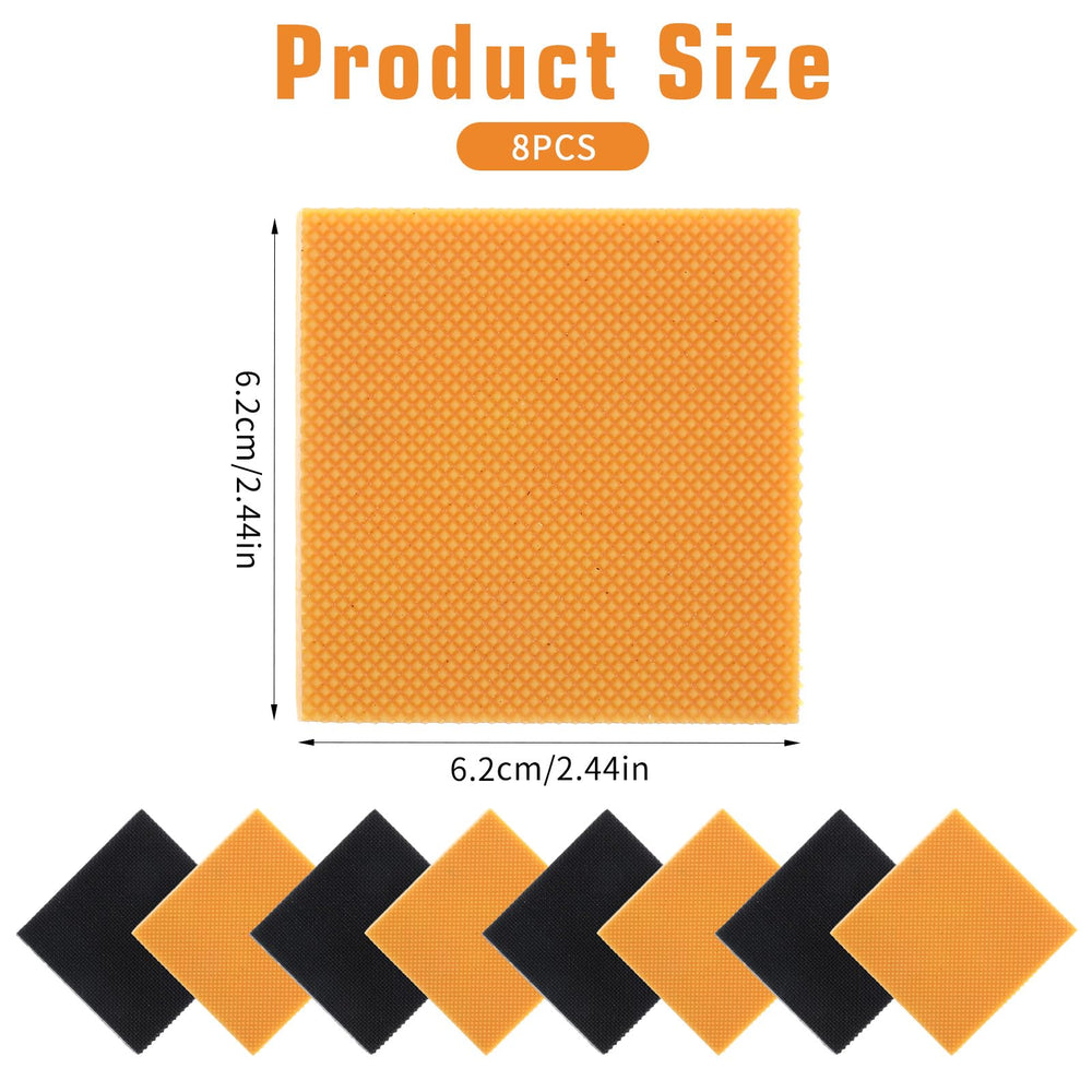 Parche tacón recortable HJZHII, corte DIY para ajuste perfecto.
