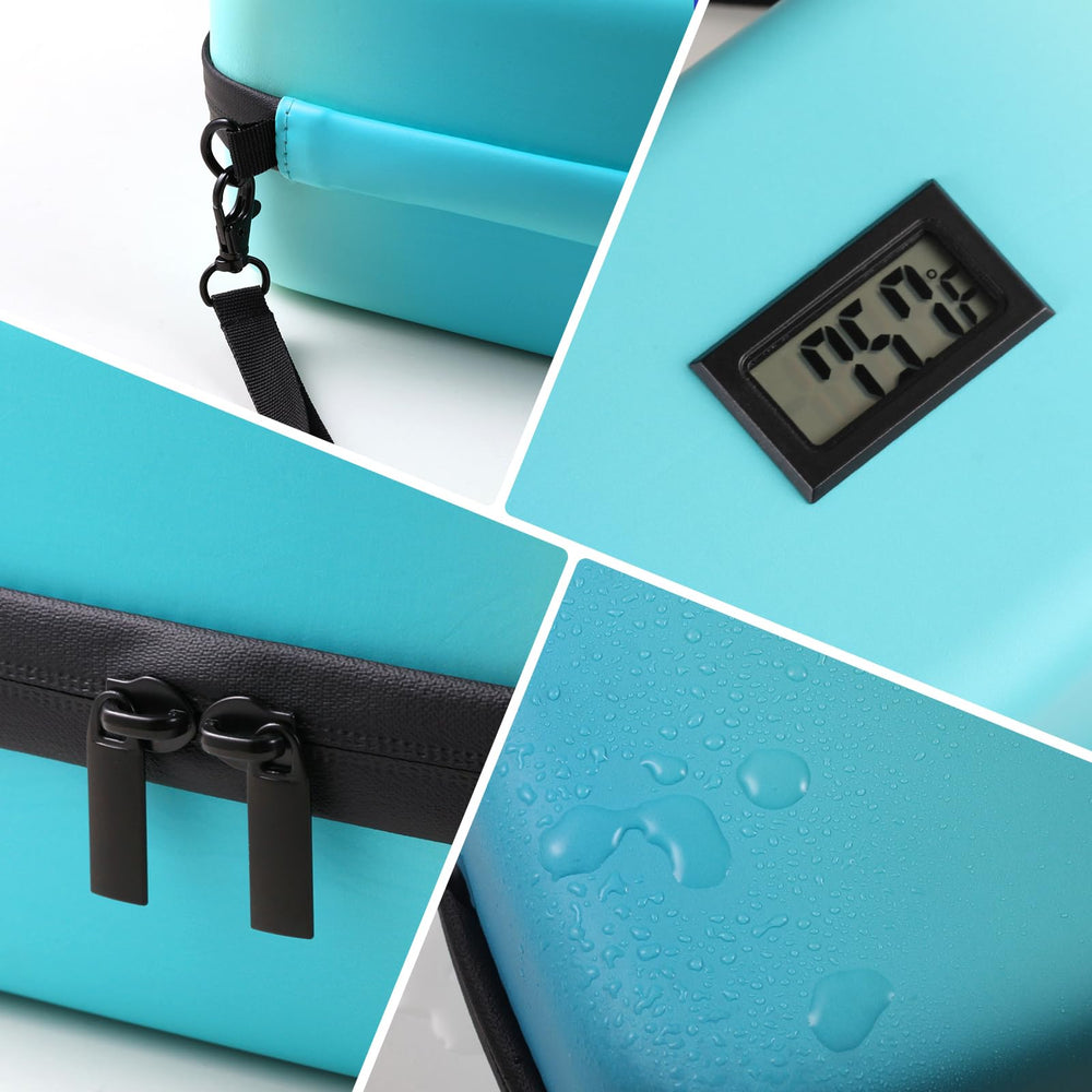 HLANBABYAMZ insulin cooler four ice packs for extended trips