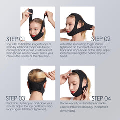Hlonns Airflow Jaw Strap reusable 2pcs set for travel.