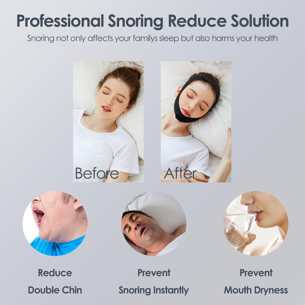 Hlonns Airflow Jaw Strap skin-friendly fabric minimizes irritation.